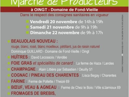 Sortie du Beaujolais Nouveau 2020